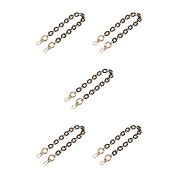 1/2/3/5 Resin Wide Application Snygg och hållbar väskakedja L204-HS 5Set