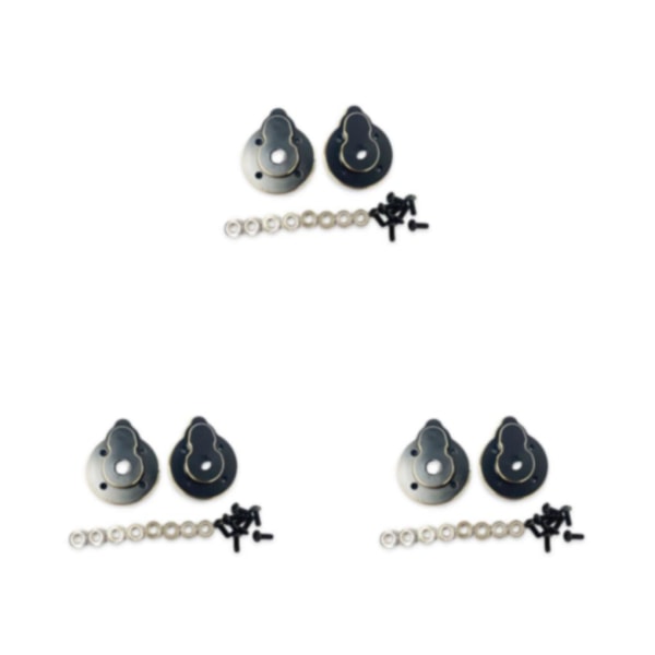 1/3 2st Koppar Mässing Motvikt CR18P Bakre navhållare För 3Set