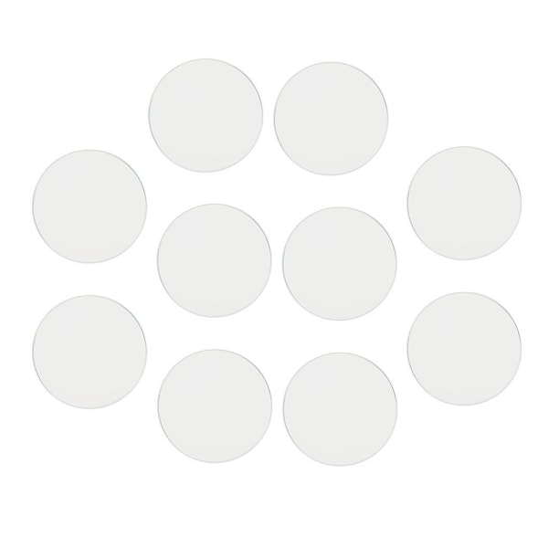 1/2/3/5 10 st 1 mm tjock platt watch Byt ut del Clear 26.5 1Set
