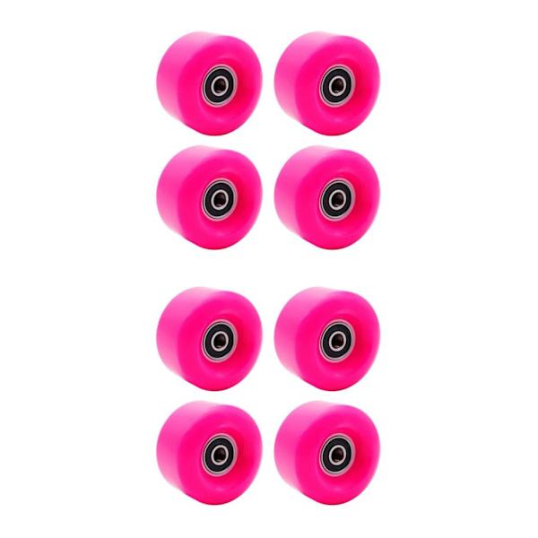 1/2/3 Inline Skate Wheel PU Slitstarka 58 mm 82A hjul Rosy 58x58x32mm 2Set