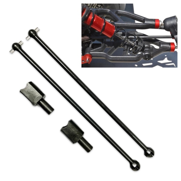1/2/3 6MM förtjockad drivaxel för Rc ARRMA 1/5 aluminiumlegering 1Set