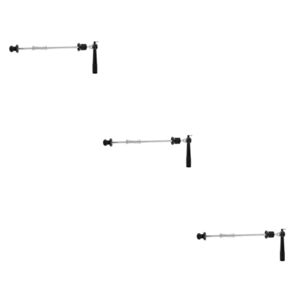 1/3/5 Fram Bak Quick Release Axle För Cykelspett för väg Black 3Set