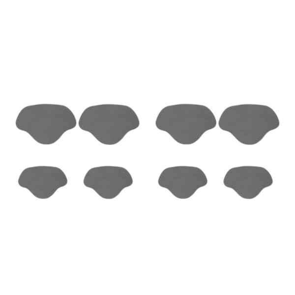 1/2/3/5 Shoe Häl Pad Innersula Häl Reparation Heel Stick för män & gray 2Set