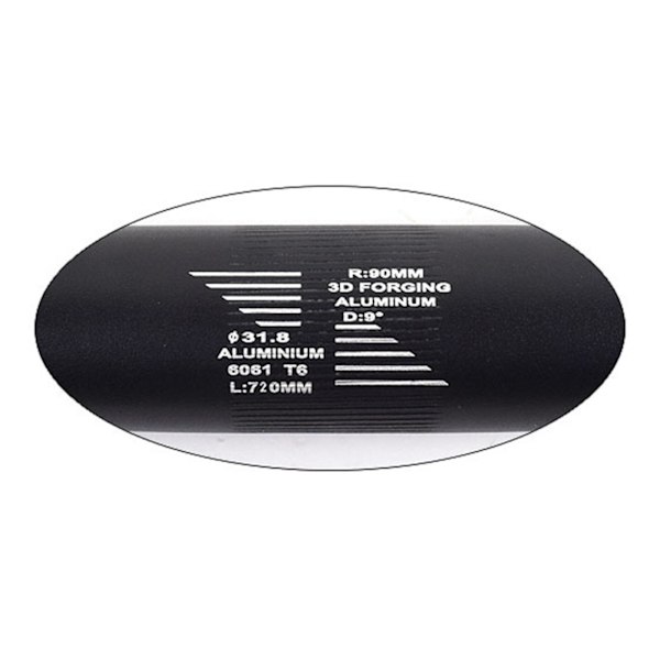 1/2/3 Mountainbikestyre 31,8 mm 720/780 mm Extra lång för Black 720mm 1 Pc