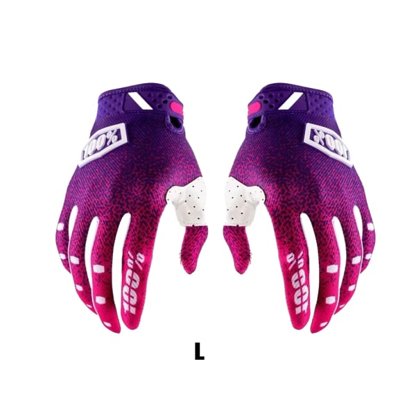 1/2/3/5 polyester Lätt och hållbar motorcykel som andas purple L 1Set