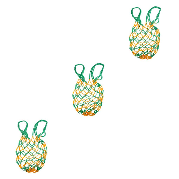 1/2/3/5 Basket Ball Carry Mesh Förvaring Nätpåshållare Green Yellow 3PCS