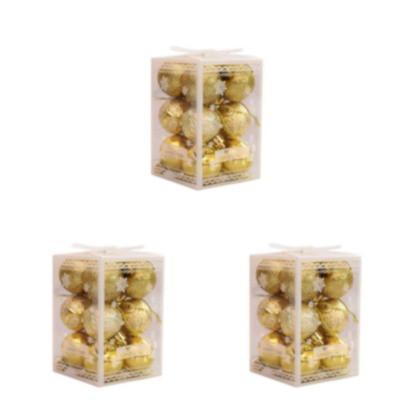 1/2/3/5 12 st/ set Hållbar konstruktion Elegant och delikat gold 3Set