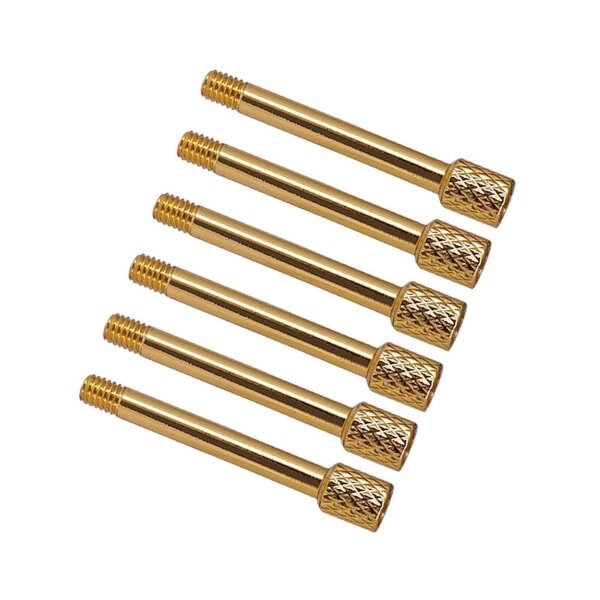 1/2/3/5 6st Mässing elgitarr Tremolo Bridge Sadelklämma Golden 1Set