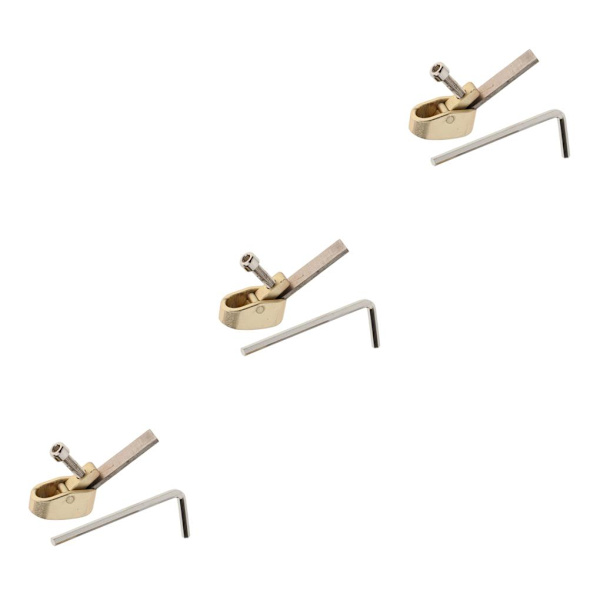 1/2/3 Brass Violin Making För Luthier Tool Woodworking För Gold XXS 3PCS