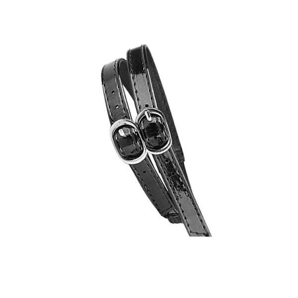 1/2/3/5 Skoremshållare med Spänne Skosnöre Tillbehör Anti mirror black 33 x 0.2 x 1cm 1Set