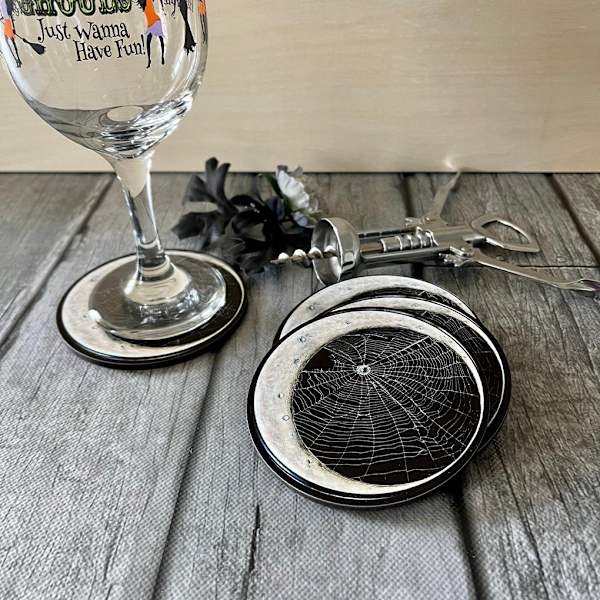 1/3/5 akryl spindelnät Set Snyggt hållbart för Halloween Square 1Set