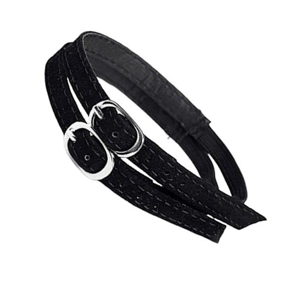 1/2/3/5 Skoremshållare med Spänne Skosnöre Tillbehör Anti suede black 33 x 0.2 x 1cm 1Set