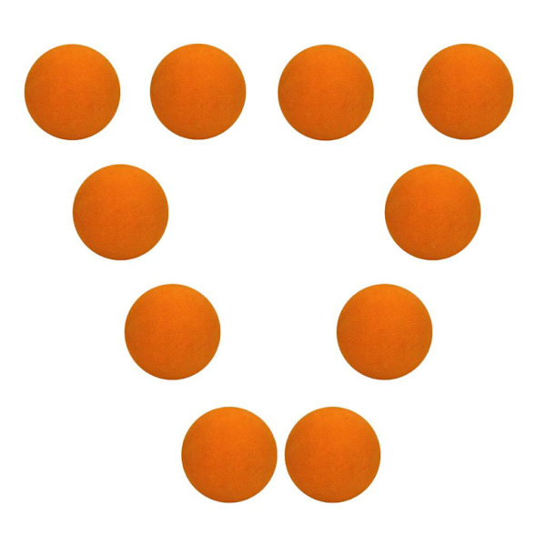 1/2/3/5 10 stycken EVA Foam För Golfswing Övningar Övning Orange 42mm 1Set