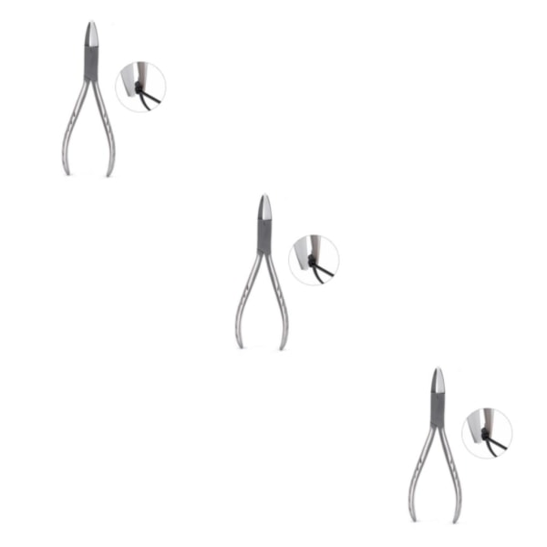 1/2/3/5 Glasögon Båg Tång Multi-Purpose för optiker YG1008 Approx. 15.5x5cm 3Set