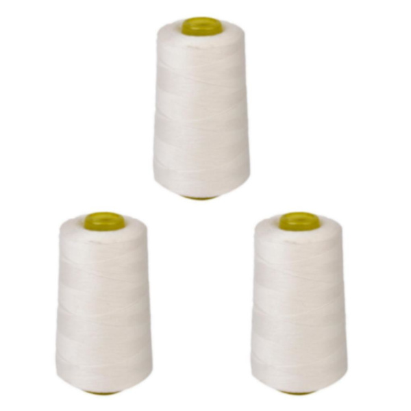 1/2/3/5 spole av polyester sytråd för symaskin 3Set