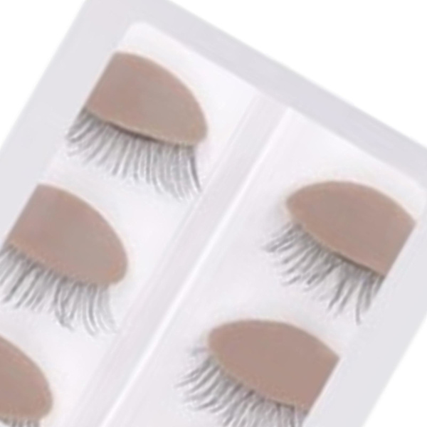 1/2/3/5 Silikon träningsdocka Huvud för träningsyrket Black Eyelid Box 27x14cm 1Set