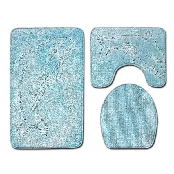 1/2 3pack/lot Halkfri Chenille Badmatta Lätt att installera PJ210908-A010 1Set
