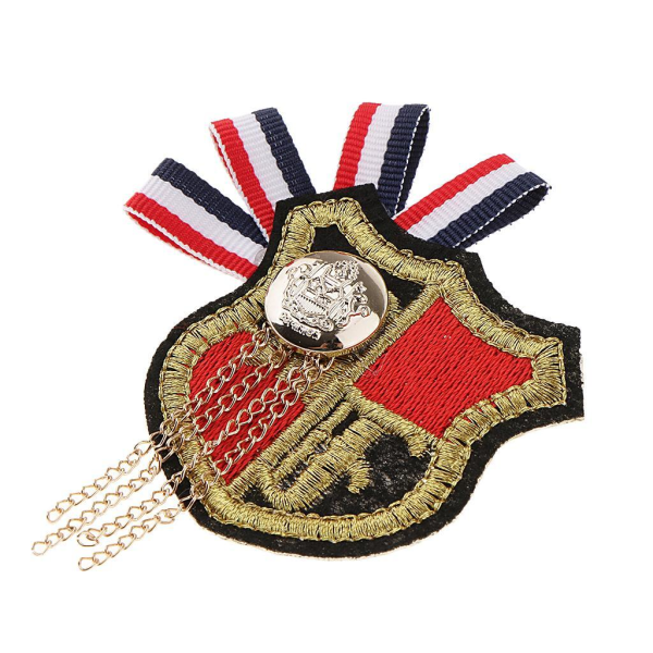 1/2/3/5 Vintage Män Medalj Badge Rock Punk Biker Kläder Mode Type 2 5Set