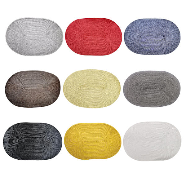 1/2/3 vattentät set för matbord och dekoration dark gray 1Set