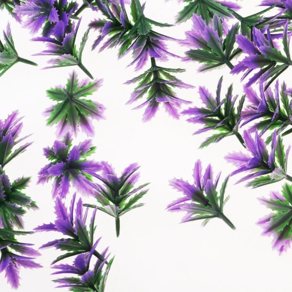 1/2/3/5 50st Model Weeds for Architecture Train Railway Wargame Purple 1Set