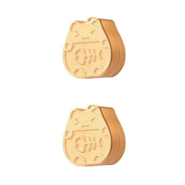 1/2/3 CNC Magnetic Switch Öppnare för Cherry Switchar Mekanisk Golden 1.38x1.57x0.79 Inch 2Set