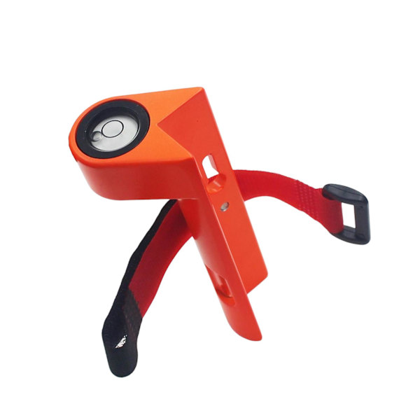 1/2 Grade Rod Level Bubble Level för rätvinklig nivårem Orange with Tie 1 Pc
