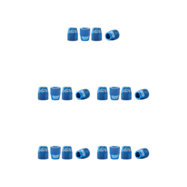 1/2/3/5 4x M6 Bike V Bromsbelägg Skruv Mountain Fasta bultar Blue 12x10MM 5Set