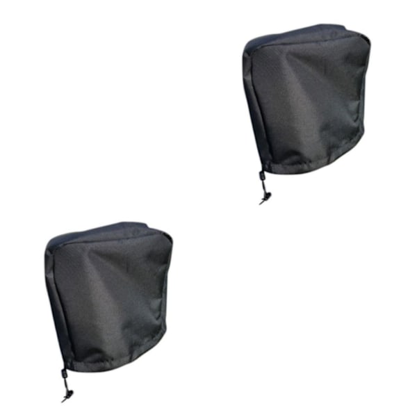 1/2/5 tyg justerbar vattentät husvagn Hitch Cover - damm 2PCS