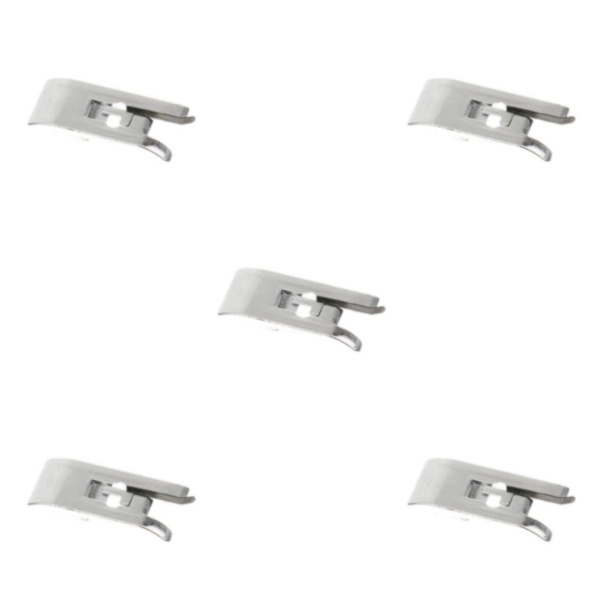2/3/5 Overlock Foot Overcast for All Low Shank För Brother För 5Set