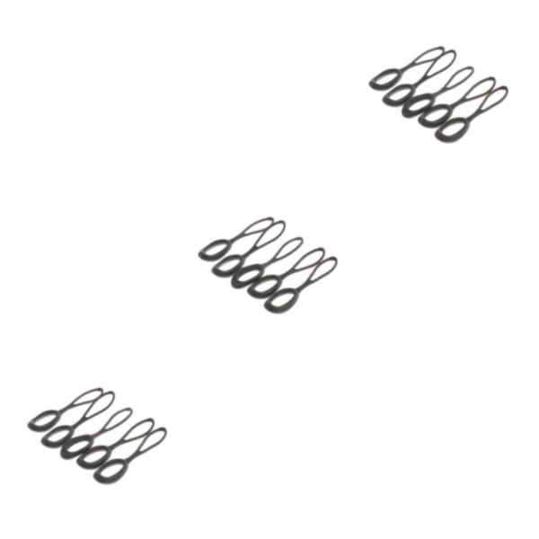 1/2/3/5 5 stycken Non- För slip Stark För Dragkedja Dragsladd Zip Grey 66mm 3Set