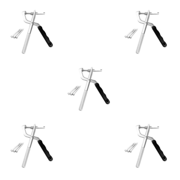 1/2/3/5 4-delad tång Universal Justera Pin Clamp Auto 5Set