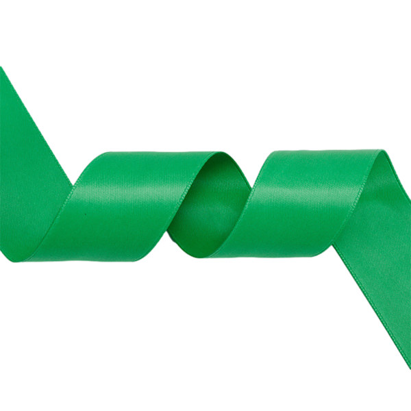 1/2/3/5 Fashionabla satinband för sömnad och hantverk - lätt att green 580 25mm 1 Pc