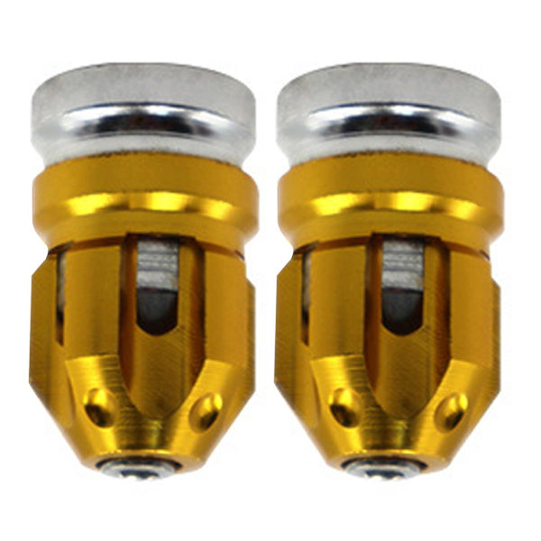 1/2/3/5 2st Däckventil Stamskydd Skydd Passar för motorcyklar Gold 26x15mm 1Set