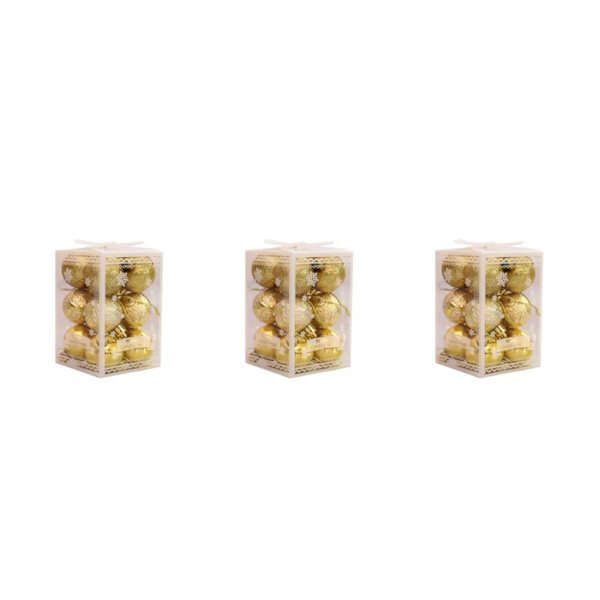 1/2/3/5 12 st/ set Hållbar konstruktion Elegant och delikat gold 3Set