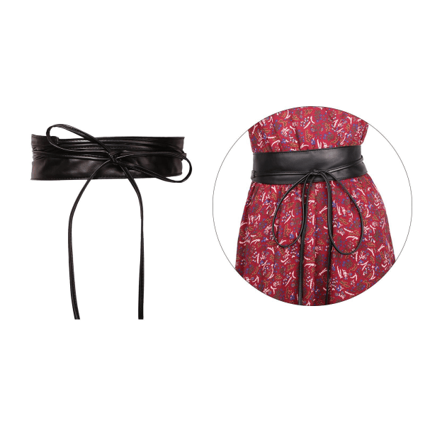 1/2/3/5 Dam Charm Midjeband Bred underbyst Cosplay Strechy rosett Black Type C 1Set