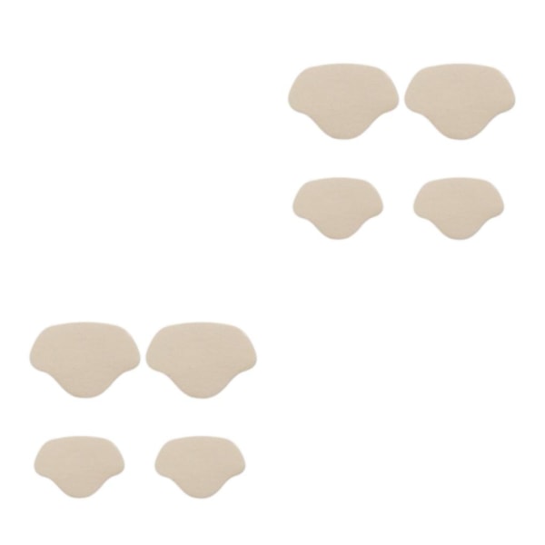 1/2/3/5 Shoe Häl Pad Innersula Häl Reparation Heel Stick för män & khaki 2Set