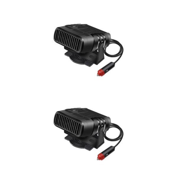 1/2/5 Värmefläkt Bilvärmare Vindruteavfuktare Multipurpose 12V 2PCS