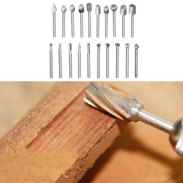 1/3/5 20 stycken Universal Routing Router Bits Borrbits för 1 Pc