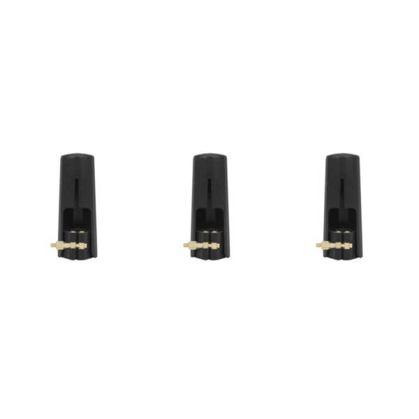 1/2/3/5 Läderligatur Sax Munstycke Cap Metall Alto 3PCS