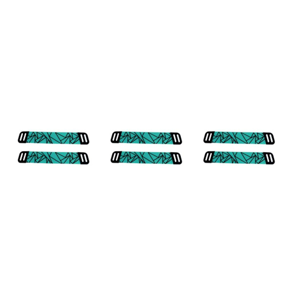 1/2/3/5 Öronkuddar Kudde Hörselskydd Andas Gamer Rhombus Green Shock-cushion Beam 3PCS
