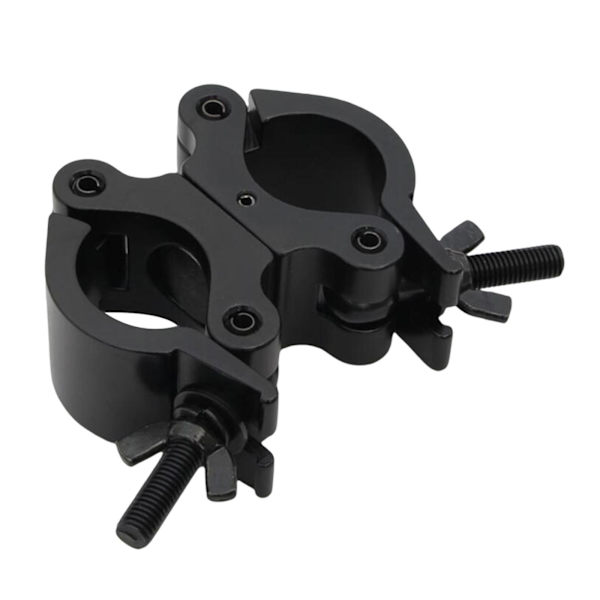 1/3/5 DJ Light Clamps Dubbel vridbar klämma för 1,25-1,38 tum Black 1Set