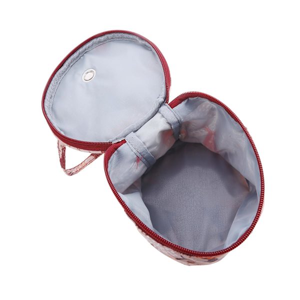 1/2 Resegarn Förvaringsväska Tote Small Holder Case Present för Deer 14 x 15cm 1Set