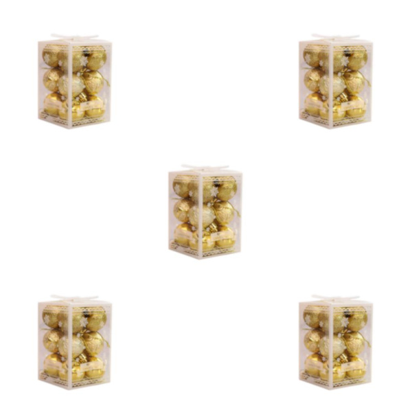 1/2/3/5 12 st/ set Hållbar konstruktion Elegant och delikat gold 5Set