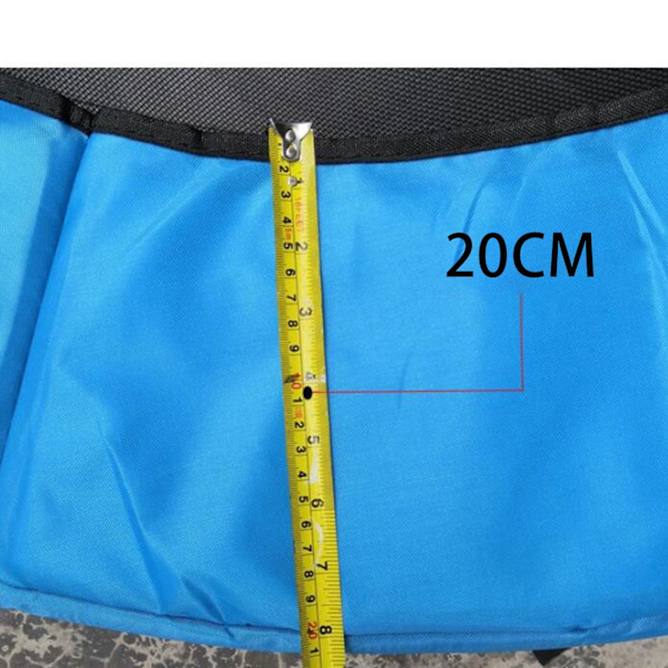 1/2/3/5 Ersättningsdyna för studsmatta säkerhetsstoppningsfjäder Yellow Blue 1.2m 1 Pc