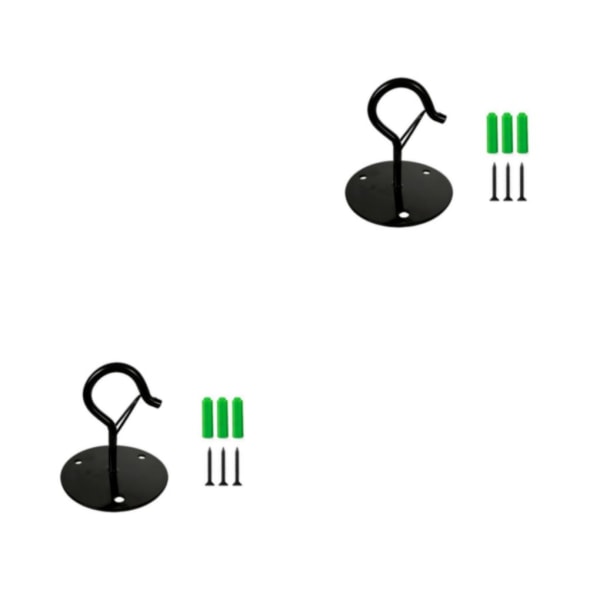 1/2 hängande planteringskärl för inomhusväxter som lämpar sig för olika Black 2Set
