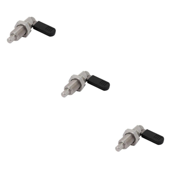 1/2/3/5 1x Indexeringskolvar L Typ Rostfria Låsbultar Fin Silver M20-12 3Set