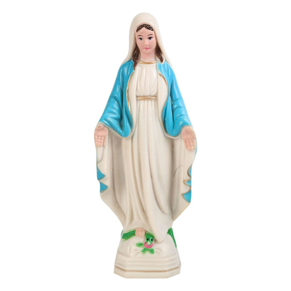 1/2/3 Välsignade Jungfru Maria statyett karaktär Skulptur Staty Blue Coat 10cm 1Set