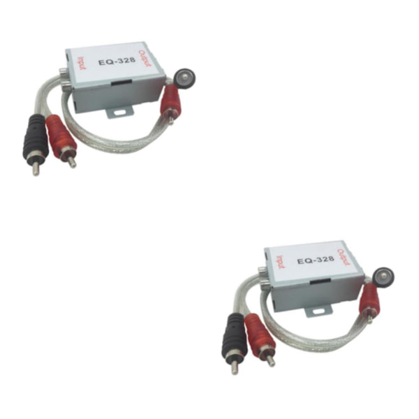 1/2/3/5 Car Stereo Head Audio RCA För Amplifier Noise 2Set