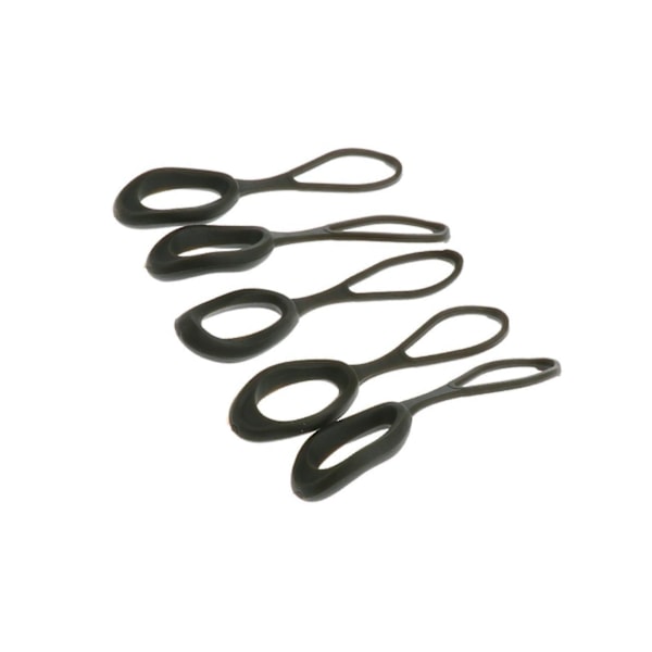 1/2/3/5 5 stycken Non- För slip Stark För Dragkedja Dragsladd Zip Army Green 66mm 1Set