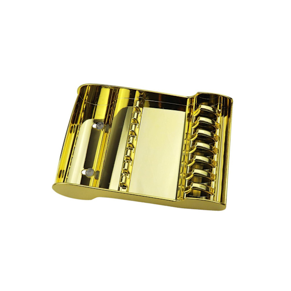 1/2 Anti- För slip Hår Sax Rack Shop Hår Sax Bricka Gold 20.6x14x5.4cm 1Set